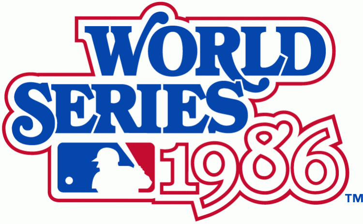 MLB World Series 1986 Primary Logo iron on transfers for clothing